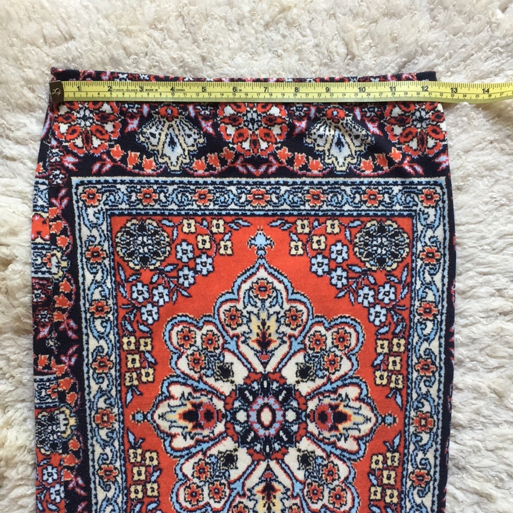 TOPSHOP Persian Rug Tube Skirt Size 4. RARE ☆ - Picture 10 of 12